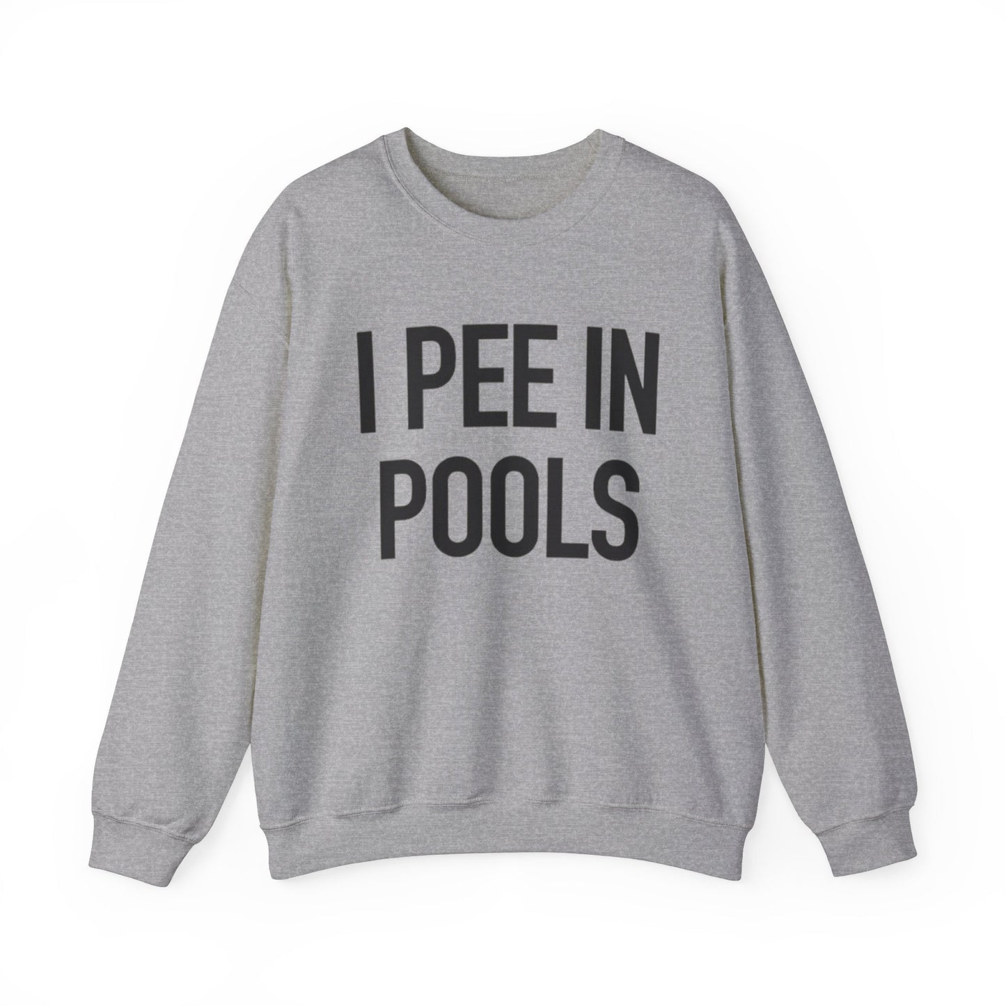 I Pee In Pools Unisex Crewneck Sweatshirt