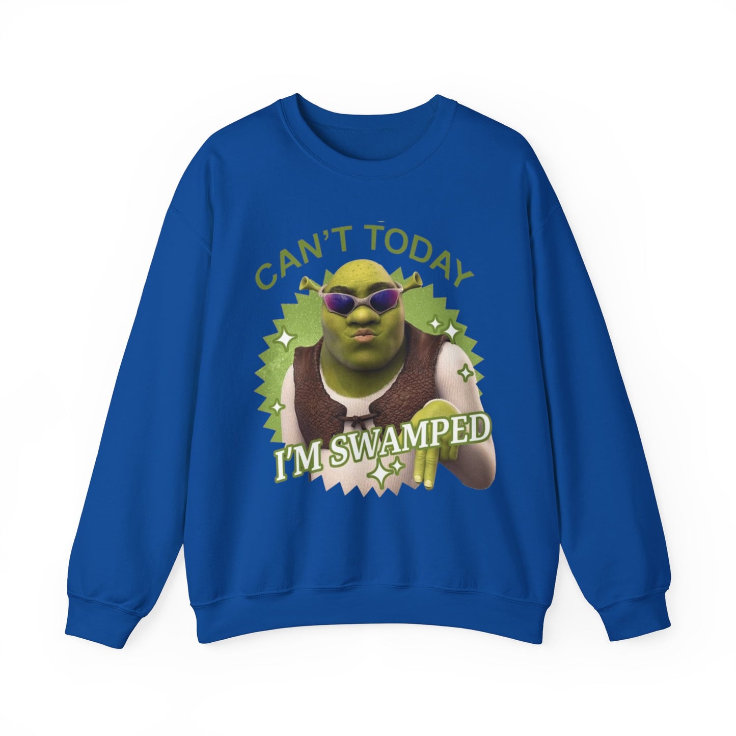 Can't Today I'm Swamped Version 1 Unisex Crewneck Sweatshirt