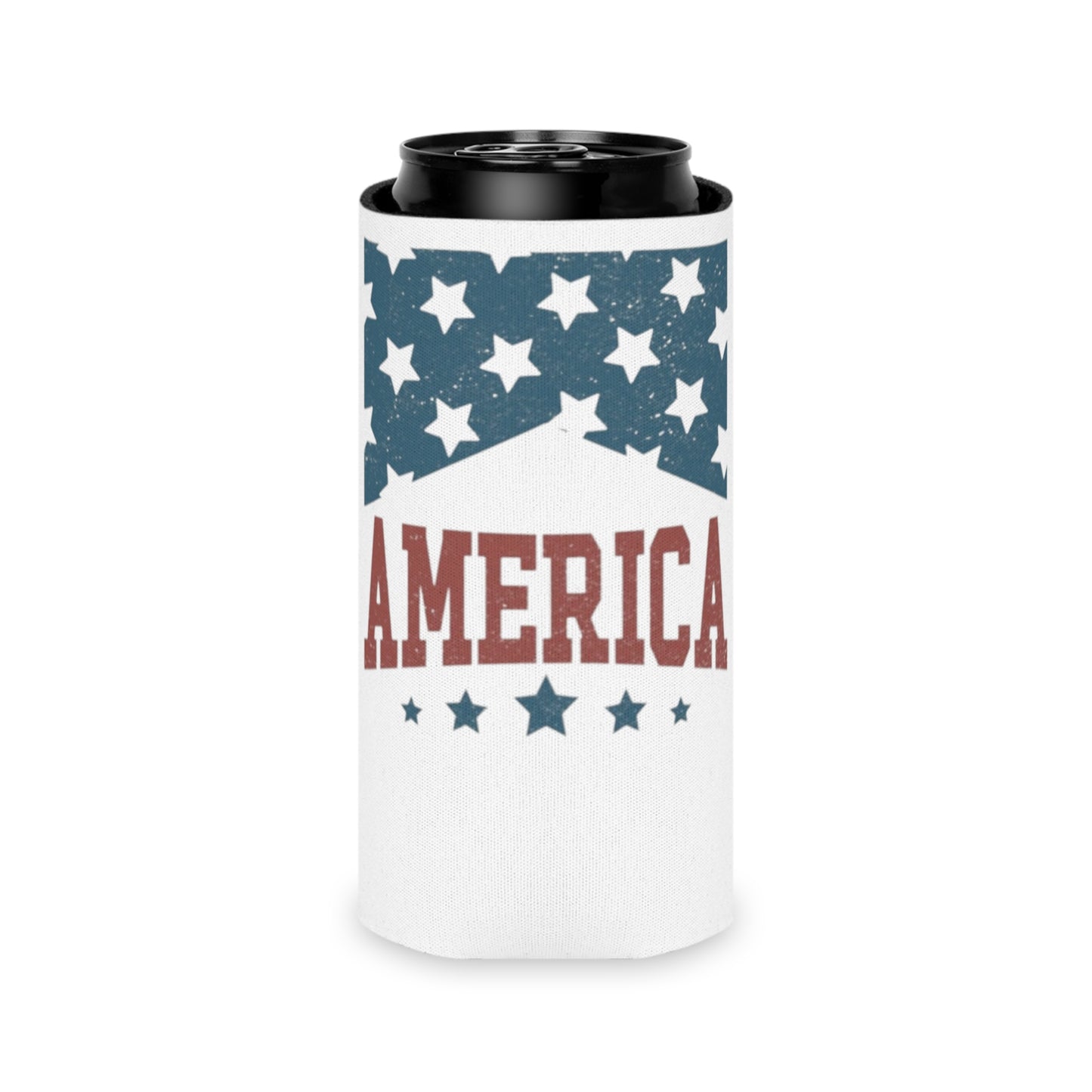 America Drinking Can Cooler