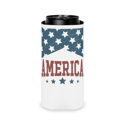 America Drinking Can Cooler