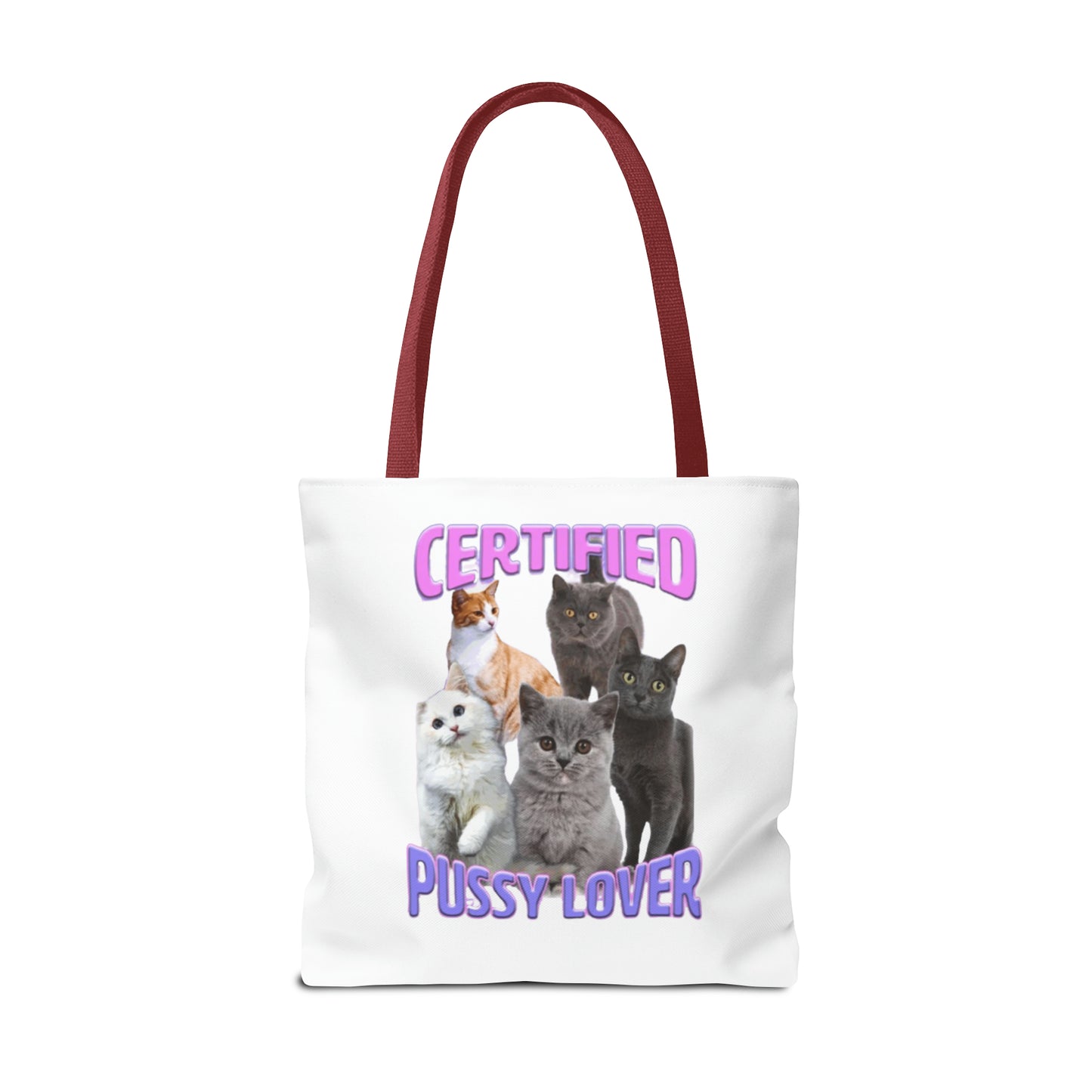 P*ssy Lover Meme Tote Bag