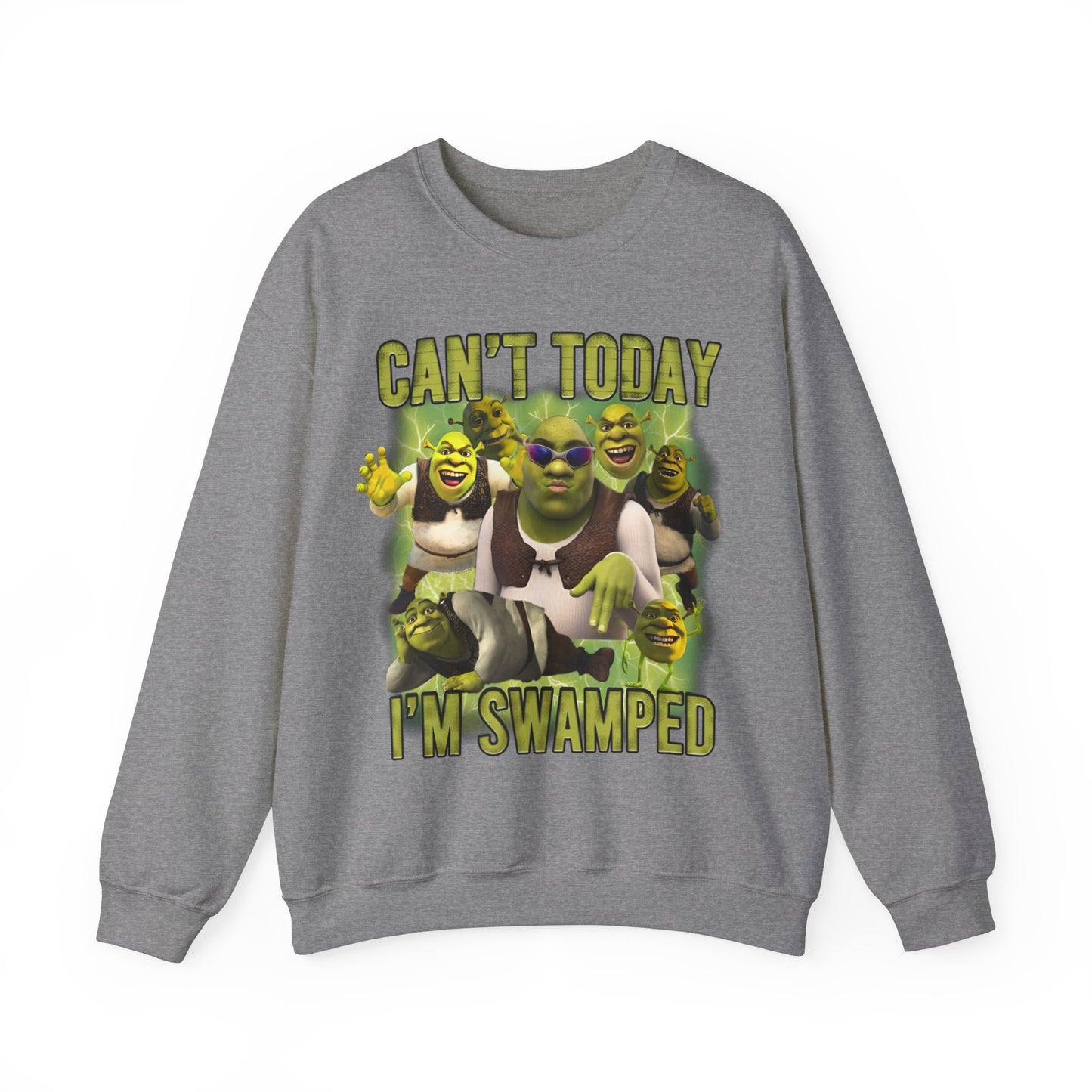 Can't Today I'm Swamped Version 2 Unisex Crewneck Sweatshirt