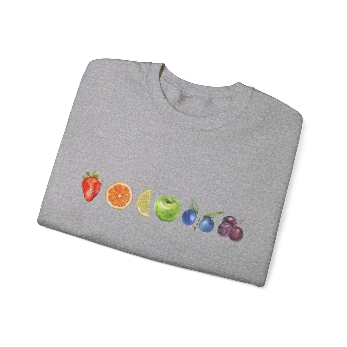 Fruits Pride Flag Unisex Crewneck Sweatshirt