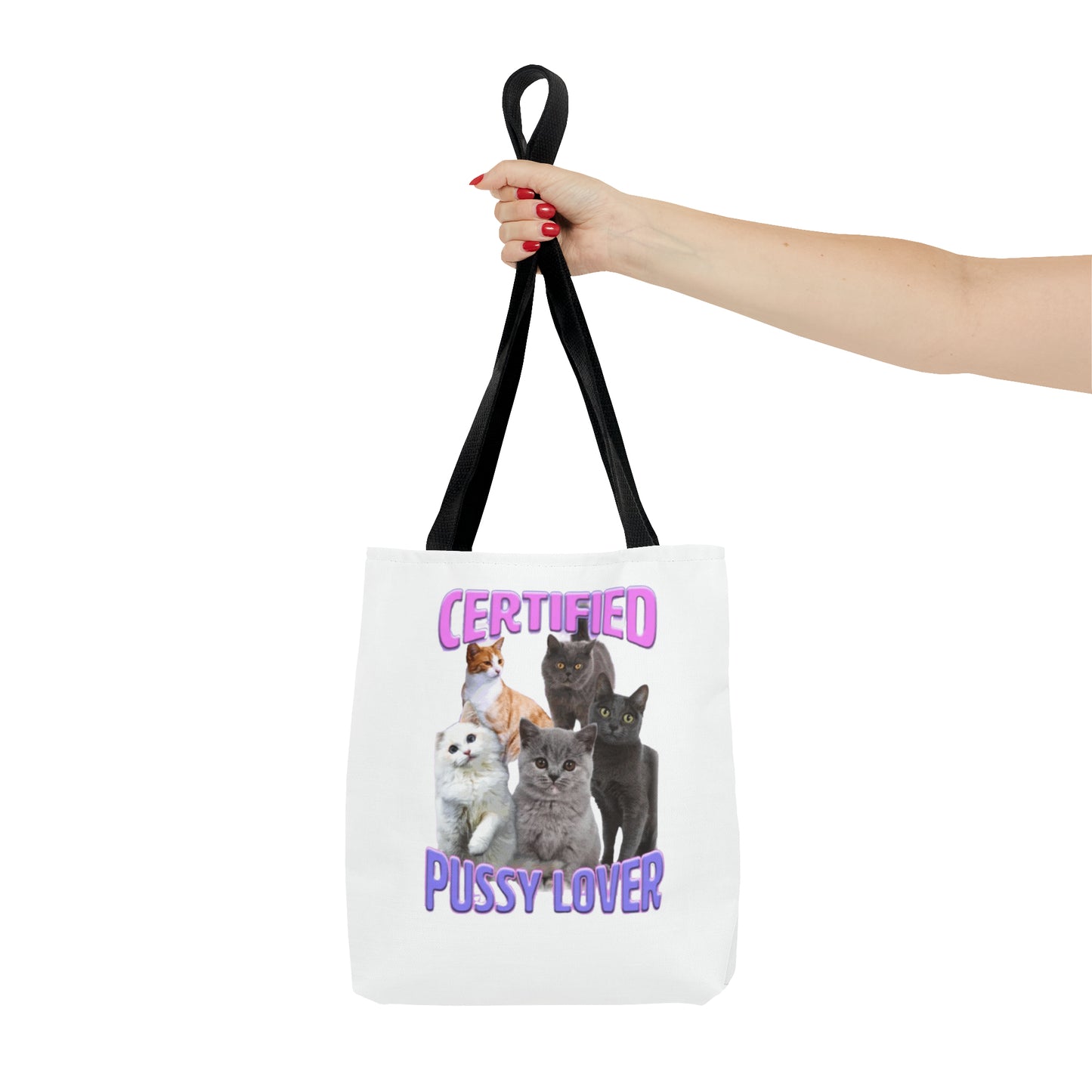 P*ssy Lover Meme Tote Bag