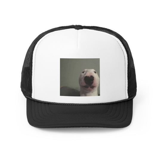 Dog Meme Trucker Hat, Funny Hats, Gift Hat, Parody Trucker Hat, Tiktok, Trendy Hats, Meme Hats, Cute Animal Hats