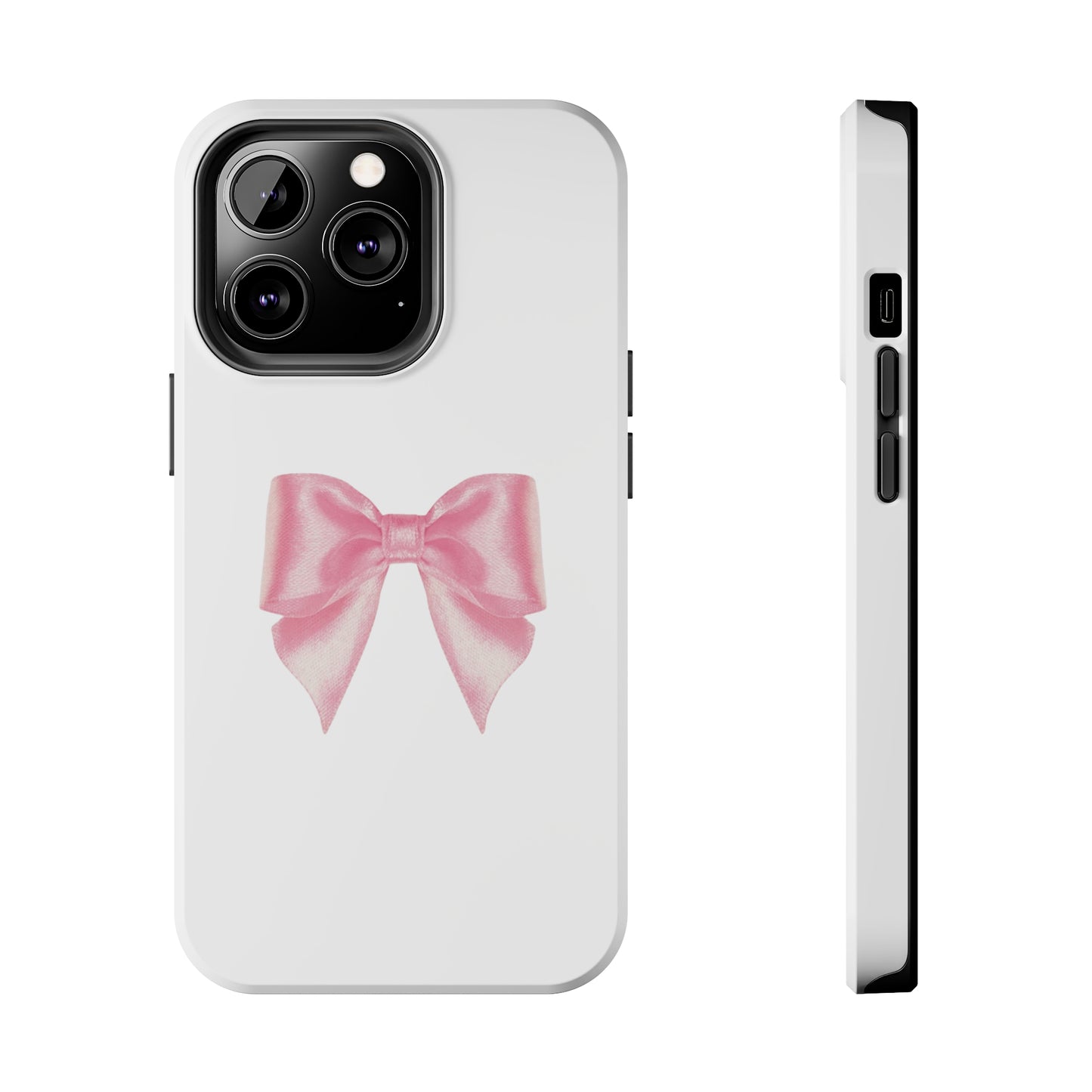 Pink Ribbon Aesthetic Tough Phone Cases