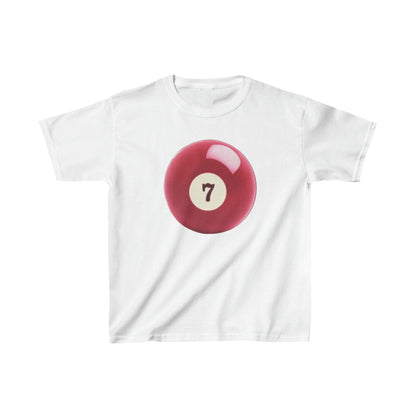 Lucky 7 Ball Graphic Baby Tee