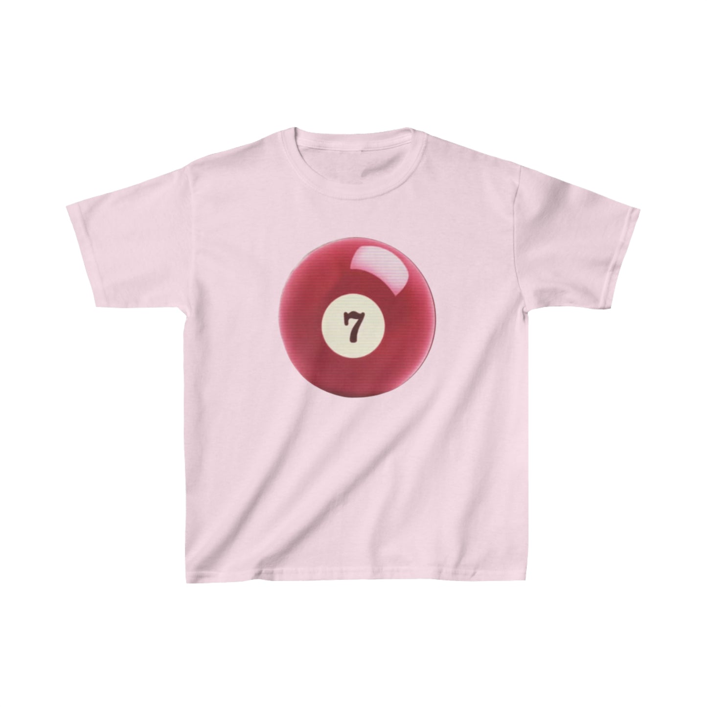 Lucky 7 Ball Graphic Baby Tee