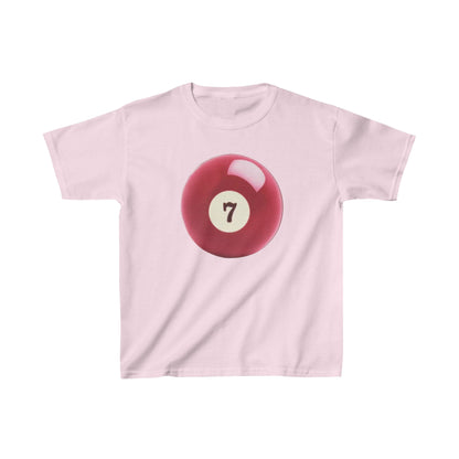 Lucky 7 Ball Graphic Baby Tee