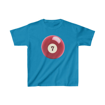 Lucky 7 Ball Graphic Baby Tee