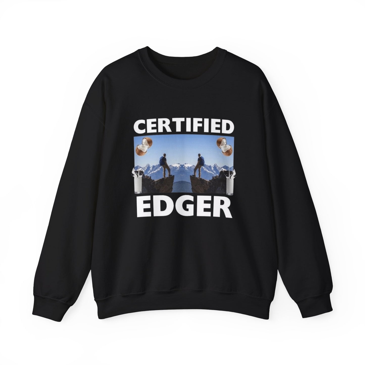 Certified Edger Unisex Crewneck Sweatshirt