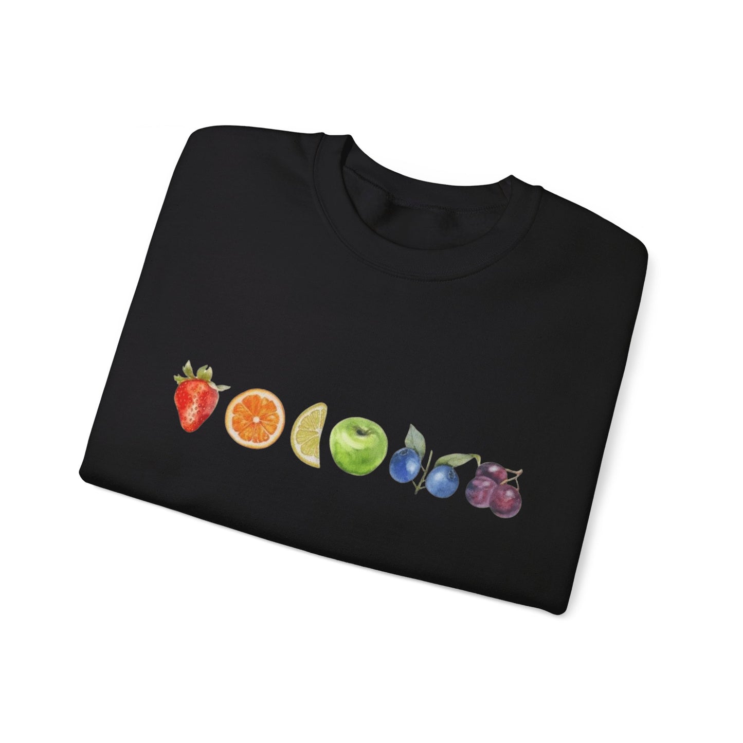 Fruits Pride Flag Unisex Crewneck Sweatshirt