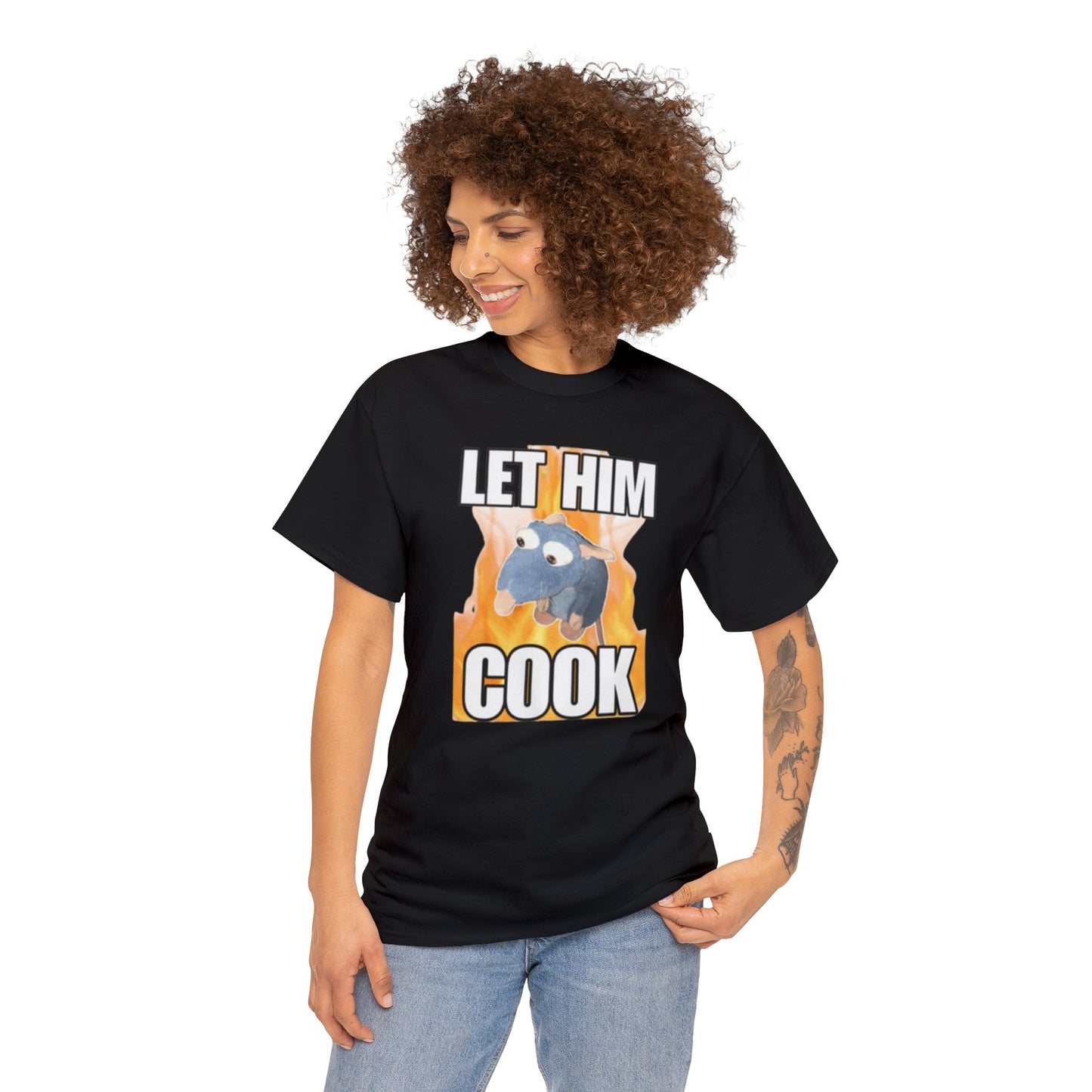 Let Him Cook Funny Rat T Shirt Unisex