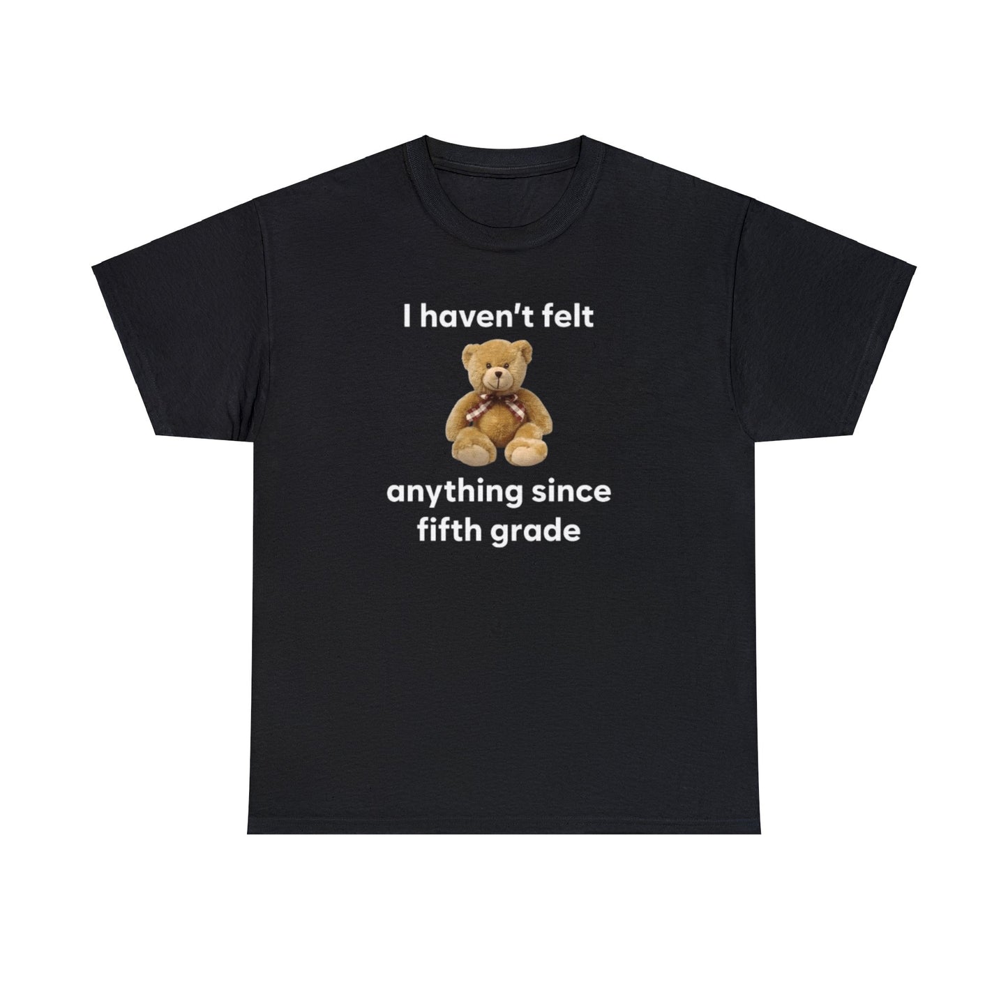 I Haven't Felt Anything Since Fifth Grade Teddy Bear T Shirt Unisex