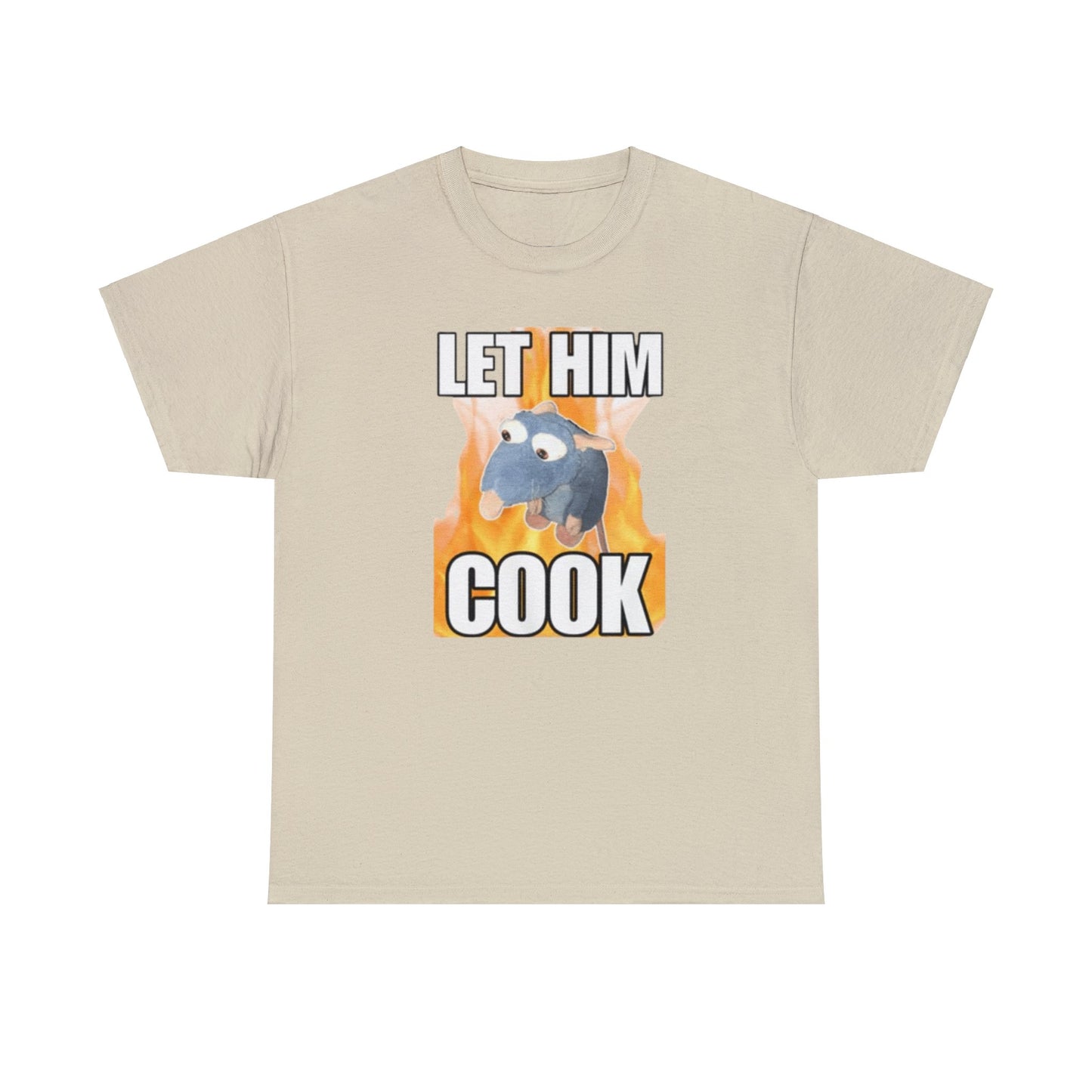 Let Him Cook Funny Rat T Shirt Unisex