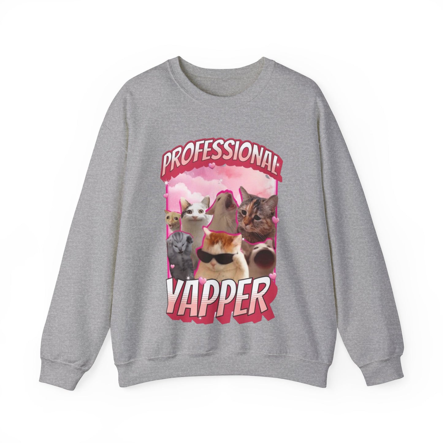 Professional Yapper V2 Unisex Crewneck Sweatshirt