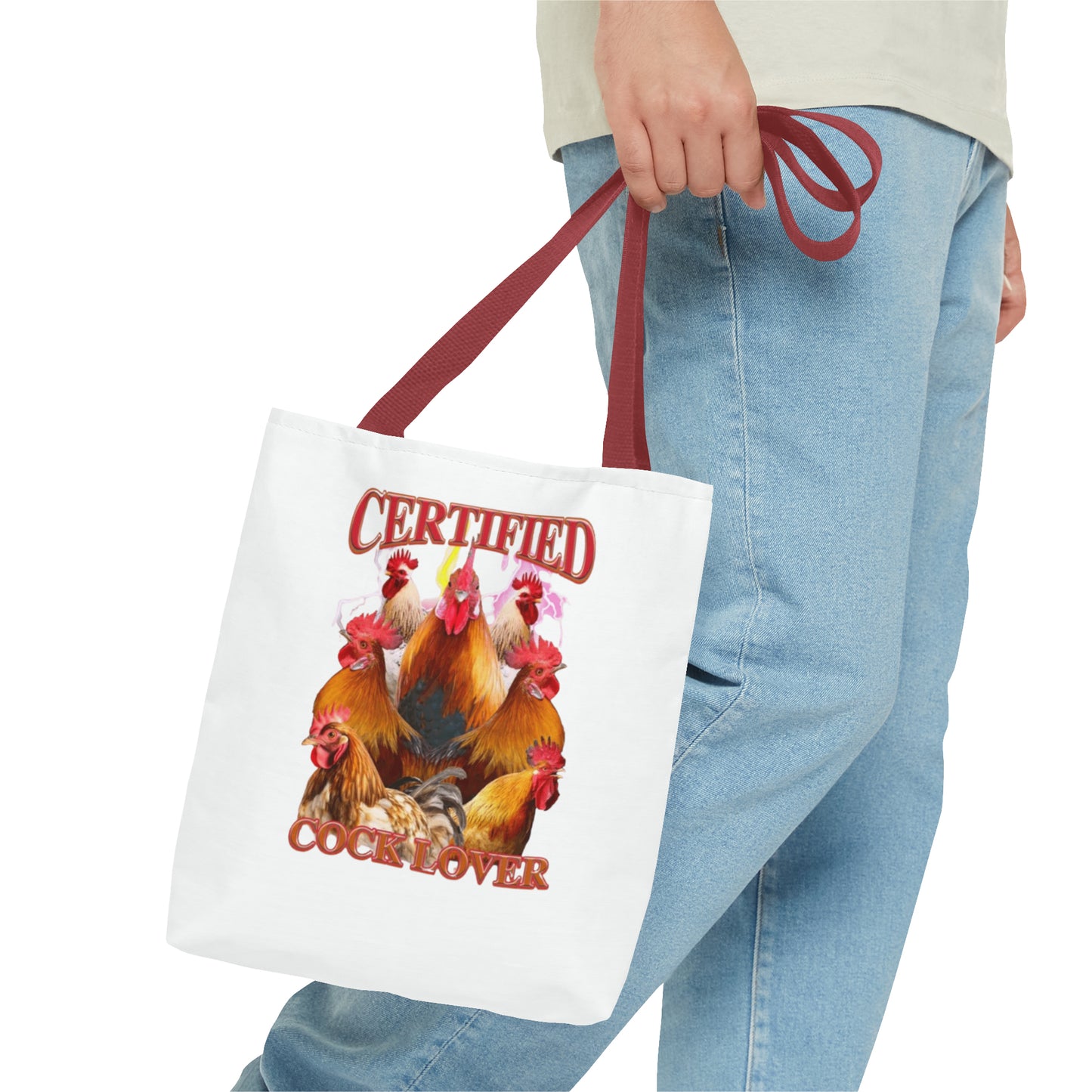 Certified Cock Lover Meme Tote Bag