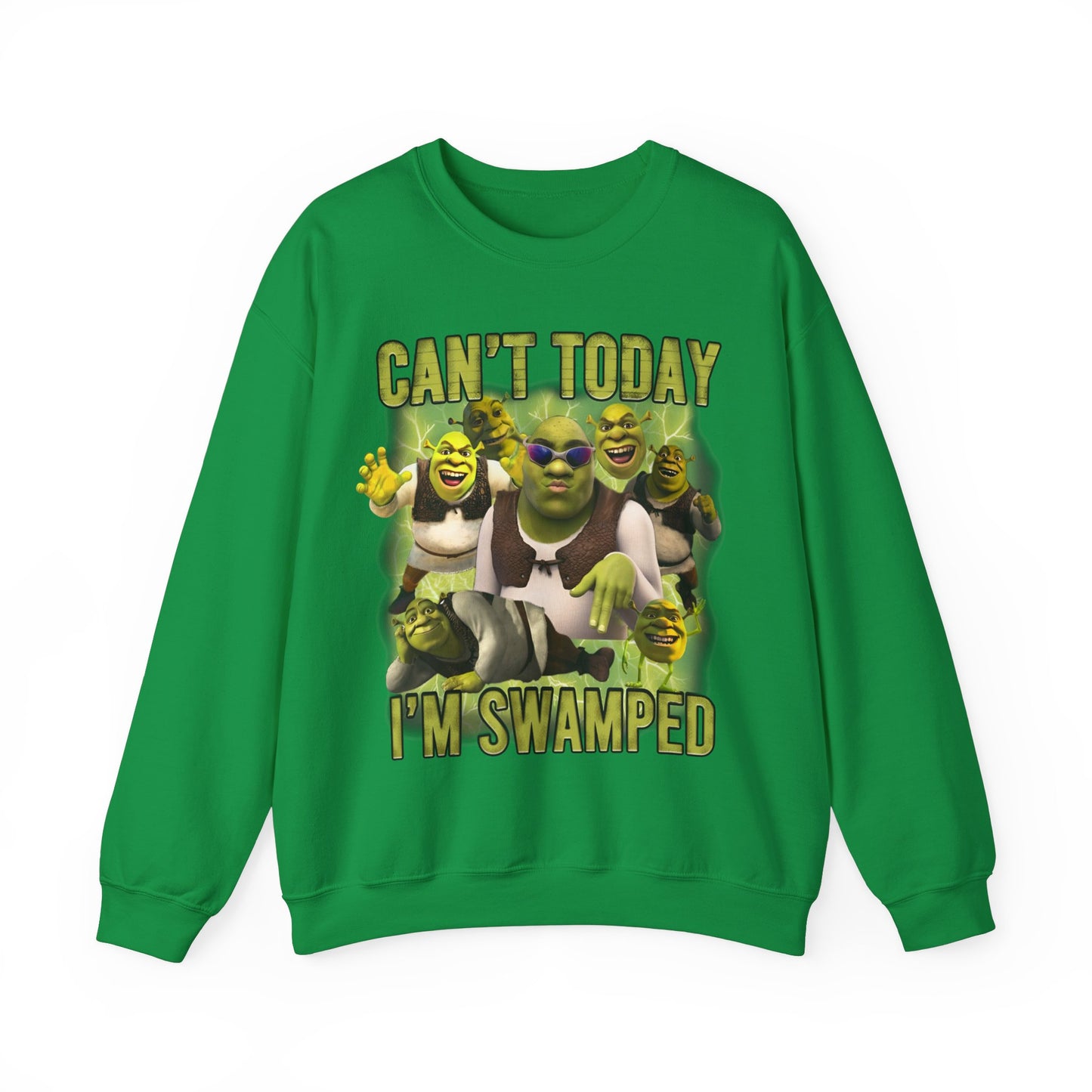 Can't Today I'm Swamped Version 2 Unisex Crewneck Sweatshirt