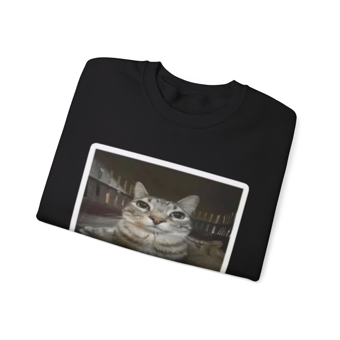 Remorse Funny Cat Unisex Crewneck Sweatshirt