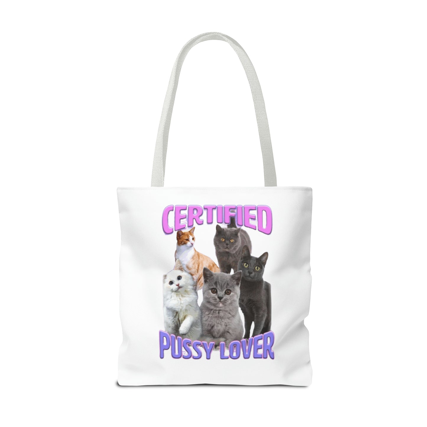 P*ssy Lover Meme Tote Bag