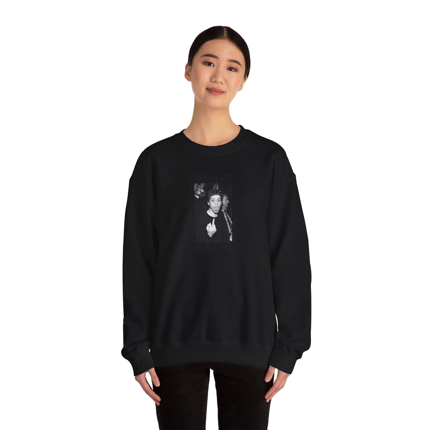 Treat Her Right Or Pete Will Unisex Crewneck Sweatshirt