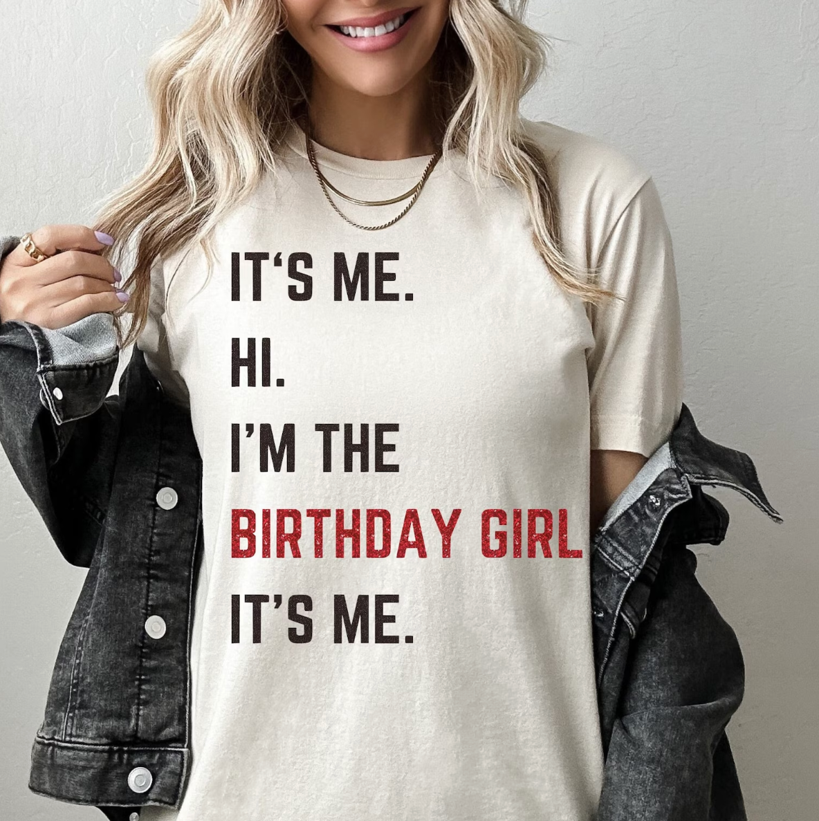 Birthday Girl Version Unisex Adult Tee