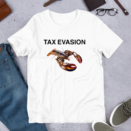 Tax Evasion Lobster Meme Unisex T-shirt